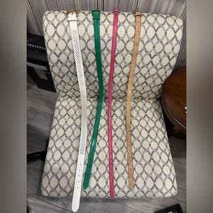 4 Lauren Ralph Lauren Belts - 2 with Tags